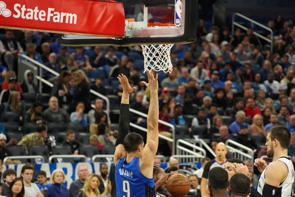 Orlando Magic Hospeda Clippers Amway Center Orlando Florida Domingo Janeiro — Fotografia de Stock