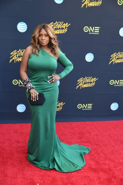 24 Mart 2018 Cumartesi günü Las Vegas 'taki Orleans Resort' ta düzenlenen 33. Yıldız Ödülleri Kırmızı Halı sırasında ünlüler.