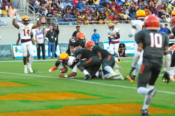 Florida Rattlers Face Bethune Cookman Wildcats Durig Florida Classics Camping — стокове фото