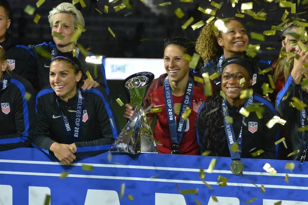 Estados Unidos Compite Contra Inglaterra Durante Copa Shebelives Orlando City —  Fotos de Stock