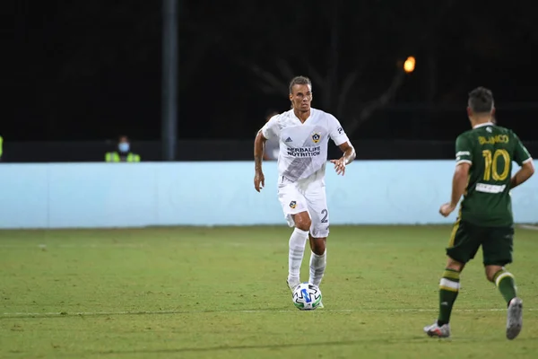 Galaxy Enfrenta Portland Timbers Durante Mls Back Tournament Espn Wild — Fotografia de Stock