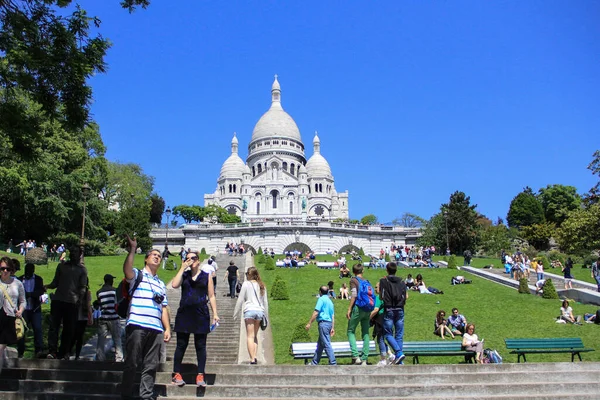 Den Vackra Staden Paris Frankrike Den Maj 2014 — Stockfoto