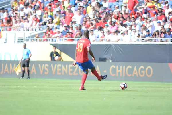 Kostaryka Twarz Paragwaj Podczas Copa America Centenario Camping World Stadium — Zdjęcie stockowe