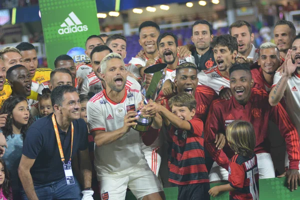 Flamengo Eintracht Frankfurt Orlando City Stadium Sábado Enero 2019 —  Fotos de Stock