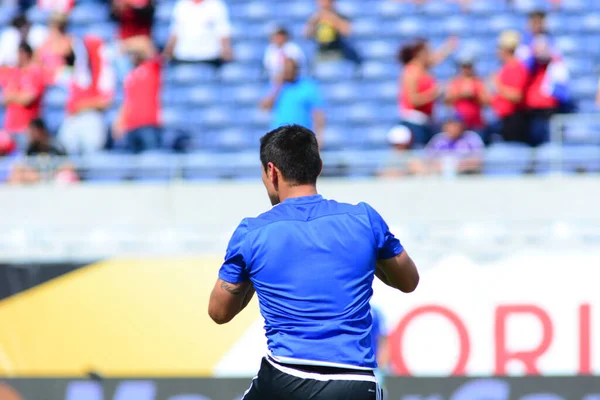 Costa Rica Enfrenta Paraguay Durante Copa América Centenario Camping World —  Fotos de Stock