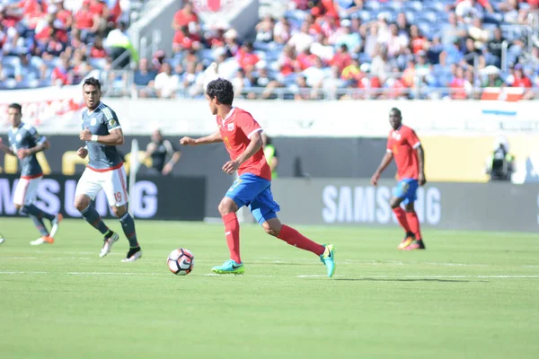 Kostaryka Twarz Paragwaj Podczas Copa America Centenario Camping World Stadium — Zdjęcie stockowe