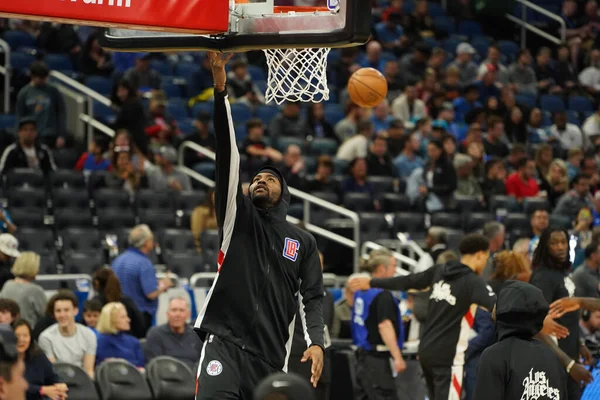 Orlando Magic Hospeda Clippers Amway Center Orlando Florida Domingo Janeiro — Fotografia de Stock