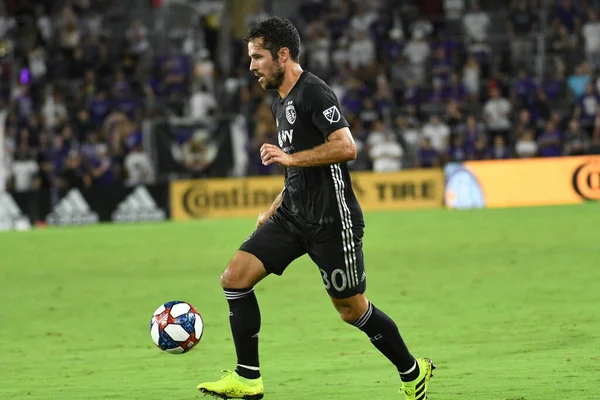 Orlando City Házigazdája Sporting Kansas Exploria Stadionban 2019 Augusztus Szerda — Stock Fotó