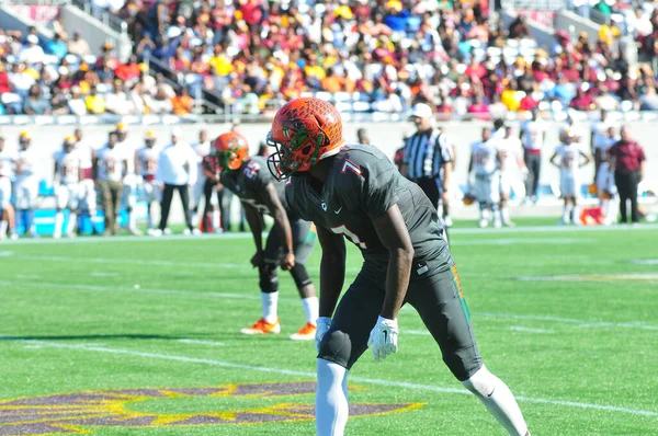 Florida Rattlers Enfrentar Bethune Cookman Wildcats Durig Clássicos Flórida Estádio — Fotografia de Stock