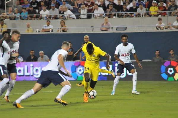 Paris Saint-Germain, Tottenham Hotspur 'a karşı 22 Temmuz 2017' de Orlando Florida 'daki Citrus Bowl' da.   