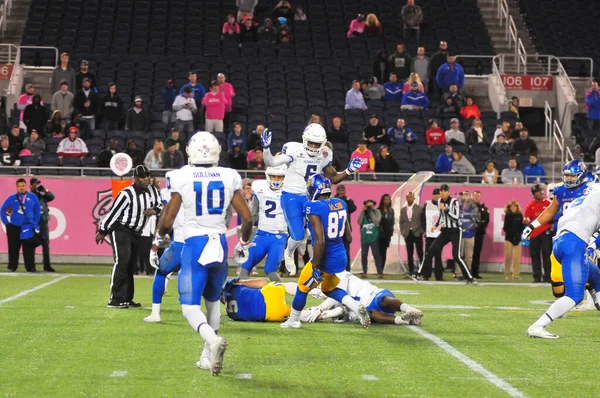 Georgia State Affronta San Jose State Durante Cure Bowl Camping — Foto Stock