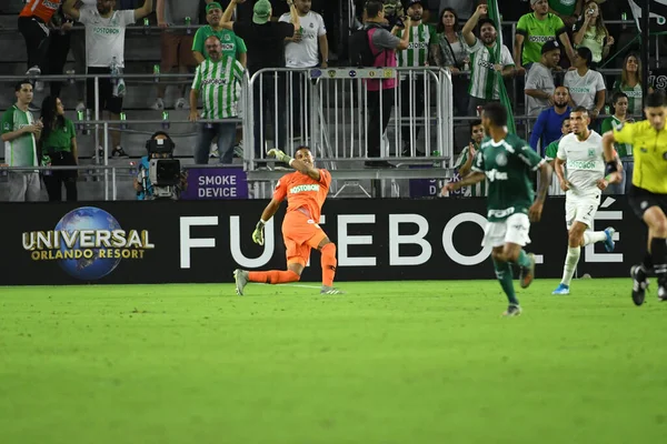 Кубок Флориди 2020 Palmeiras Atletico Nacional Match Exploria Stadium Orlando — стокове фото