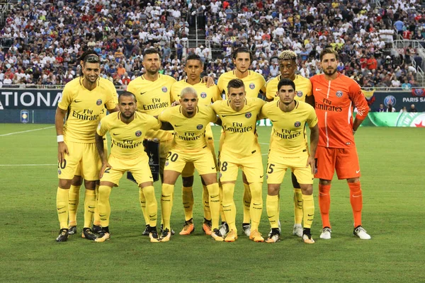 Paris Saint Germain Gegen Tottenham Hotspur Citrus Bowl Orlando Florida — Stockfoto