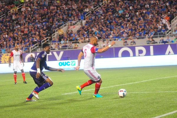 Orlando City SC, 18 Haziran 2016 'da Orlando Florida' daki Camp World Stadyumu 'nda San Jose Depremleri' ne ev sahipliği yaptı..