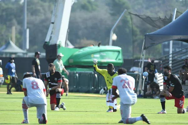 Toronto FC, 13 Temmuz 2020 tarihinde Orlando Florida 'da düzenlenen ESPN Wild World of Sports' ta düzenlenen MLS Back Tournament sırasında D.C. United ile karşı karşıya geldi..  