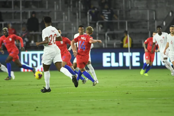 Amerikan Futbol Takımı 15 Kasım 2019 Cuma günü Orlando Florida 'daki Exploria Stadyumu' nda oynanan Concacaf Uluslar Ligi karşılaşmasında Kanada 'ya ev sahipliği yapmaktadır.