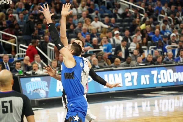 Orlando Magic Φιλοξενήσει Lakers Στο Amway Center Στο Ορλάντο Φλόριντα — Φωτογραφία Αρχείου