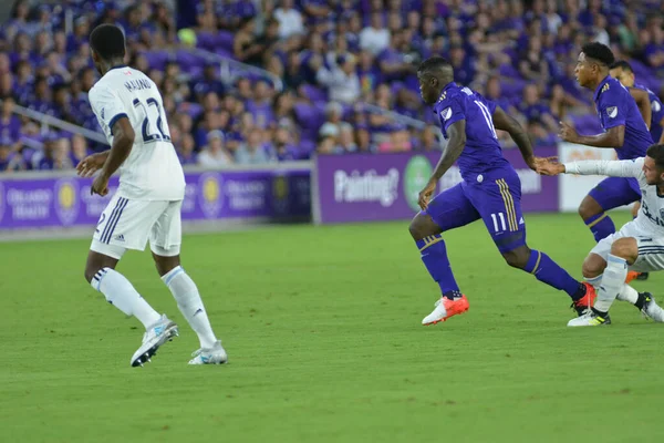 Orlando City 26 Ağustos 2017 'de Orlando City Stadyumu' nda Vancouver Whitecaps 'a ev sahipliği yaptı..  