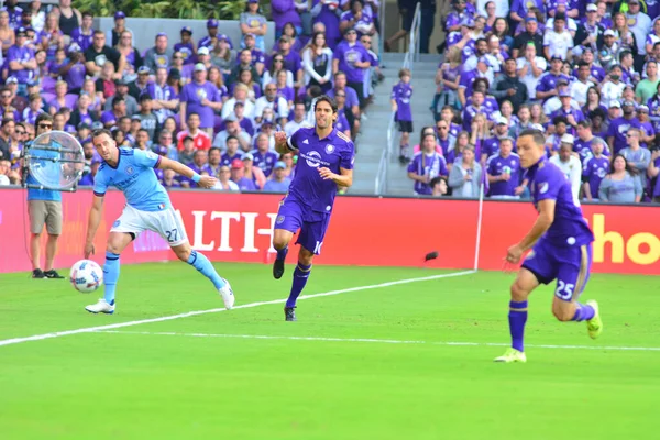 Orlando City, 5 Mart 2017 'de Orlando City Stadyumu' nda NYC FC 'ye ev sahipliği yaptı..