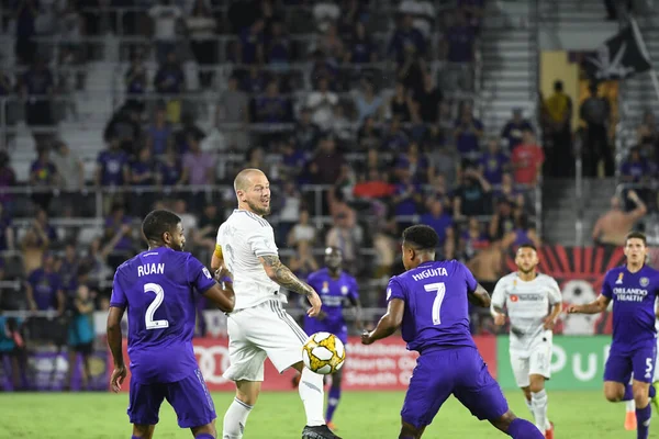 Orlando City Värd För Lafc Exploria Stadium Orlando Florida Lördagen — Stockfoto