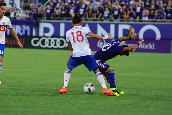 Orlando City, 24 Ağustos 2016 'da Orlando Florida' daki Kamp Dünyası Stadyumunda Toronto FC 'ye ev sahipliği yaptı..