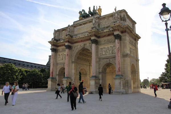 Όμορφη Πόλη Του Παρισιού Γαλλία Στις Μαΐου 2014 — Φωτογραφία Αρχείου