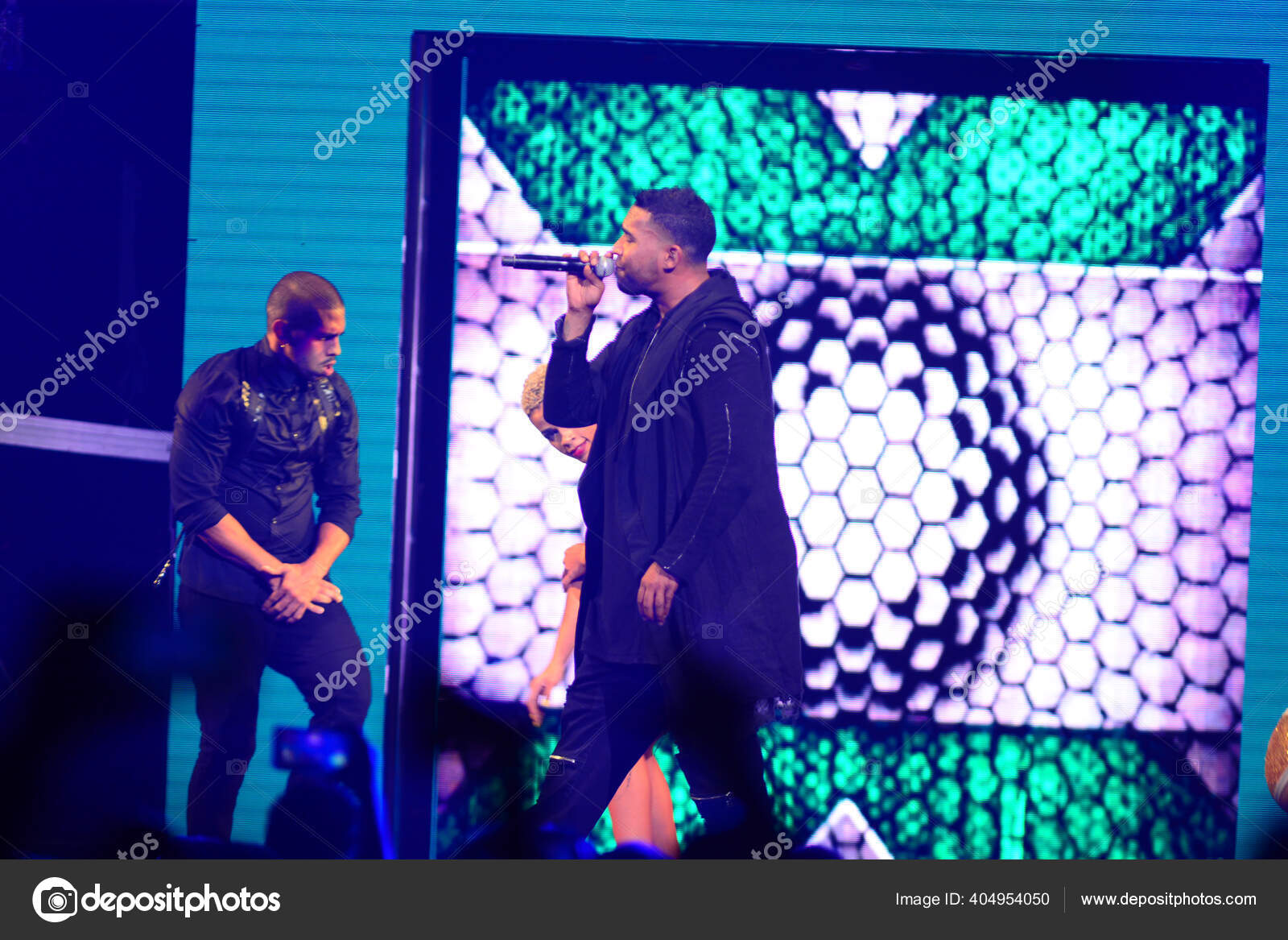 Папа Янки Дон Омар Концерте Amway Center Орландо Флорида Августа.