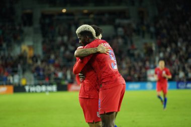 Amerikan Futbol Takımı 15 Kasım 2019 Cuma günü Orlando Florida 'daki Exploria Stadyumu' nda oynanan Concacaf Uluslar Ligi karşılaşmasında Kanada 'ya ev sahipliği yapmaktadır.