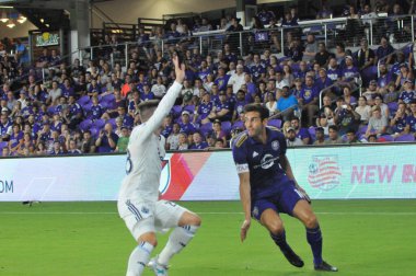 Orlando City 26 Ağustos 2017 'de Orlando City Stadyumu' nda Vancouver Whitecaps 'a ev sahipliği yaptı..  