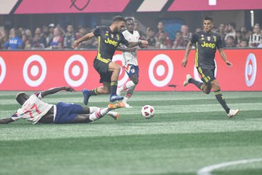 1 Ağustos 2018 tarihinde Atlanta 'daki Mercedez Benz Stadyumu' nda tüm yıldızlar Juventus 'a karşı..  