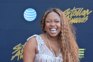 24 Mart 2018 Cumartesi günü Las Vegas 'taki Orleans Resort' ta düzenlenen 33. Yıldız Ödülleri Kırmızı Halı sırasında ünlüler.