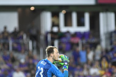 Orlando City SC, 22 Eylül 2018 'de Florida Exploria Stadyumu' nda Houston Dynamo 'yu ağırladı..