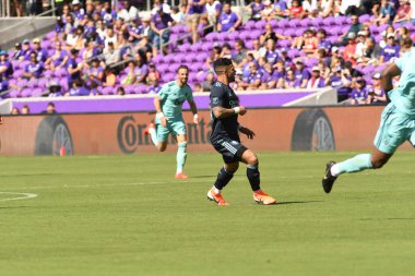 Orlando City SC 20 Nisan 2019 'da Orlando City Stadyumu' nda Vancouver Whitecaps 'a ev sahipliği yapıyor..  