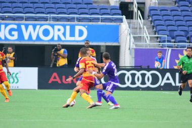 Orlando City SC, 29 Haziran 2016 'da Orlando Florida' daki Kamp Dünyası Stadyumu 'nda Fort Lauderdale Strikers' a ev sahipliği yaptı..