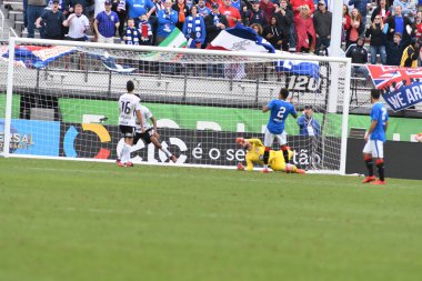 13 Ocak 2018 'de Orlando Florida' daki Spektrum Stadyumu 'nda düzenlenen Florida Kupası' nda Korucular Corinthianlara karşı..