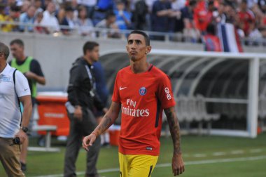 Paris Saint-Germain, Tottenham Hotspur 'a karşı 22 Temmuz 2017' de Orlando Florida 'daki Citrus Bowl' da.  