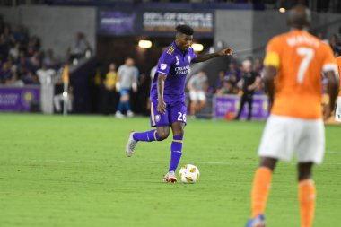 Orlando City SC, 22 Eylül 2018 'de Florida Exploria Stadyumu' nda Houston Dynamo 'yu ağırladı..