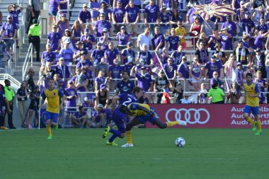 Orlando City 29 Nisan 2017 'de Orlando, Florida' daki Orlando City Stadyumu 'nda Colorado Rapids' e ev sahipliği yaptı.) 