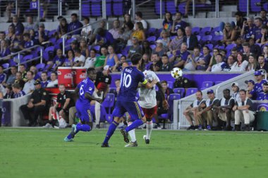 Orlando City 27 Eylül 2017 'de Orlando City Stadyumu' nda New England Devrimi 'ne ev sahipliği yaptı..  