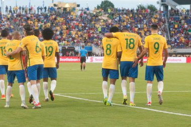 Brezilya, 8 Haziran 2016 tarihinde Orlando Florida 'daki Copa America Centenario' da Haiti ile karşılaştı..