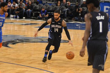 Orlando Magic 29 Ocak 2019 'da Orlando Florida' daki Amway Center 'da OklahomaCity Thunder' a ev sahipliği yaptı.