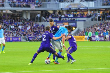 Orlando City, 5 Mart 2017 'de Orlando City Stadyumu' nda NYC FC 'ye ev sahipliği yaptı..