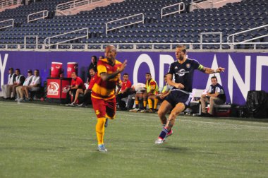 Orlando City SC, 29 Haziran 2016 'da Orlando Florida' daki Kamp Dünyası Stadyumu 'nda Fort Lauderdale Strikers' a ev sahipliği yaptı..