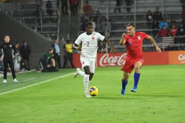 Amerikan Futbol Takımı 15 Kasım 2019 Cuma günü Orlando Florida 'daki Exploria Stadyumu' nda oynanan Concacaf Uluslar Ligi karşılaşmasında Kanada 'ya ev sahipliği yapmaktadır.