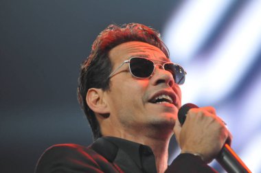 Latin şarkıcı Marc Anthony 5 Ekim 2014 'te Orlando Florida' daki Amway Center 'da konser verdi..  