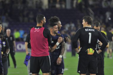 Orlando City 27 Eylül 2017 'de Orlando City Stadyumu' nda New England Devrimi 'ne ev sahipliği yaptı..  