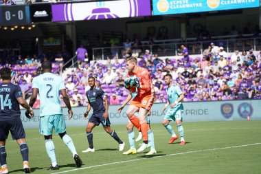 Orlando City SC 20 Nisan 2019 'da Orlando City Stadyumu' nda Vancouver Whitecaps 'a ev sahipliği yapıyor..  