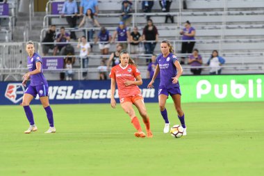 Orlando Pride 28 Haziran 2018 'de Orlando City Stadyumu' nda Houston Dash 'e ev sahipliği yaptı..  