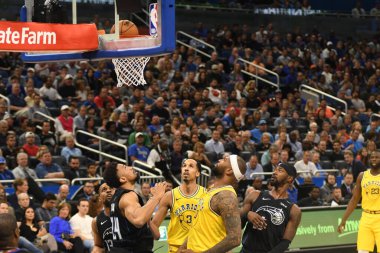 Orlando Magic, 28 Şubat 2019 Perşembe günü Orlando Florida 'daki Amway Center' da Golden State Warriors 'a ev sahipliği yaptı.. 