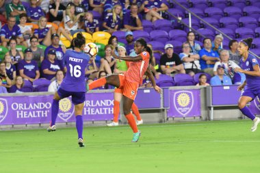 Orlando Pride 28 Haziran 2018 'de Orlando City Stadyumu' nda Houston Dash 'e ev sahipliği yaptı..  